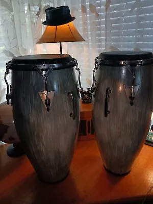 Vintage CP......9.75 & 11  X 28  Tall Congas • $300