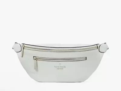 Kate Spade Leila Belt Bag Waist Fanny Bag Pack Lime Sherbet Leather Gold • $114.98