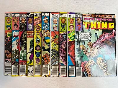 Marvel Two In One 70 71 72 73 74 75 76 77 78 79 Thing Avengers Inhumans Iceman • $9.99