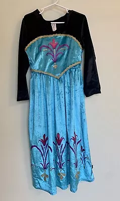 Little Adventures Frozen Elsa Crowning Party Costume Dress Child Size 5-7 Years • $23