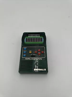 Vintage 1978 Mattel Electronics Handheld Game Football II • $29.95