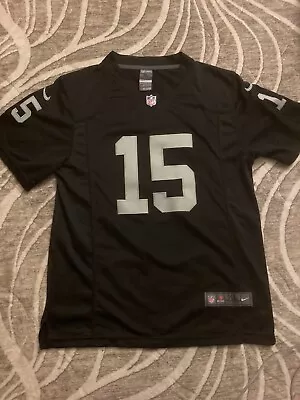 Michael Crabtree #15 Nike Raiders Jersey Size XL Youth BOYS • $25