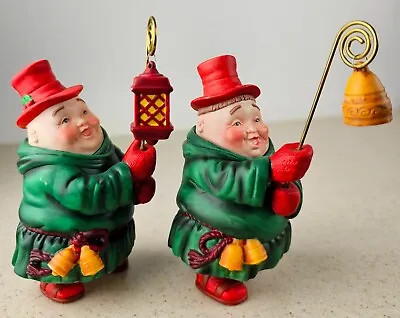 Dept 56 Merry Makers Leo-the-lamp Lighter Bremwall-the-bell-ringer 2 Piece Set • $50