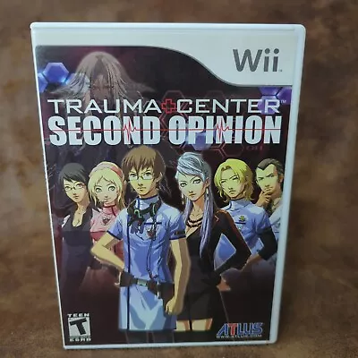 Trauma Center: Second Opinion (Nintendo Wii 2006) Complete • $7.95