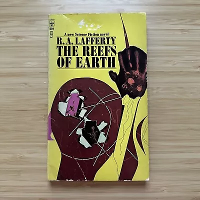  R. A. Lafferty  The Reefs Of Earth  (1968) Vintage SF! • $9.95