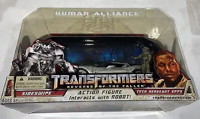 Hasbro Transformers ROTF Human Alliance Sideswipe With Epps Action Figure • $39.99