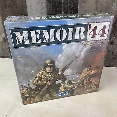 NEW Sealed Days Of Wonder Memoir 44 Strategy Board Game Richard Borg 2004 • $124.95