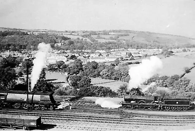 Ilfracombe Loco & Train Oakhampton 1953 Vintage Railway Print Picture  Mounted • £8