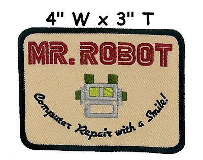 Mr Robot Series Patch | Iron On/Sew On Halloween | US Seller - FREE Shipping • $4.87