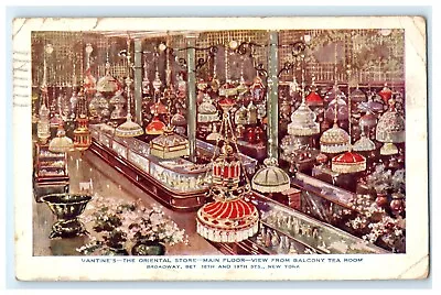 Vantine's Oriental Store Interior New York City NY Postcard (BW15) • $5.95