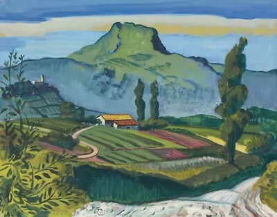 Hermann Max Pechstein Southern French Landscape Canvas Print 16 X 20  #7717 • $39.99