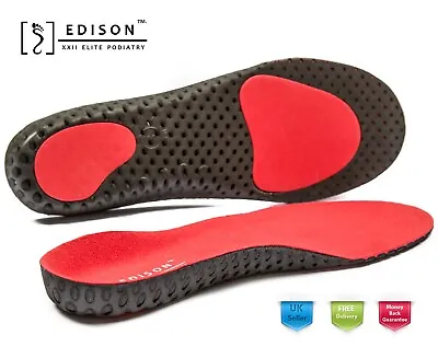 £5.99 • Buy Insoles Arch Support Flat Feet Orthotic ArchCrossX Plantar Fasciitis Edison XXII