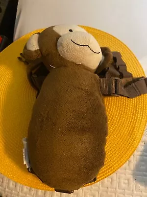 Plush Monkey Backpack With Straps • $12