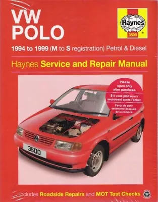 1994-1999 Volkswagen VW Polo Service Repair Service Workshop Shop Manual 2758 • $26.80