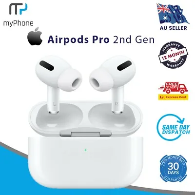$382 • Buy Apple AirPods Pro (2nd Generation) Earbuds Earphones MQD83ZA/A - AU SELLER
