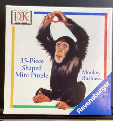 DK Ravensburger 35 Piece Mini Jigsaw Puzzle RK 971 Monkey Business 8  X 10  • $9