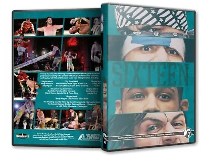 £17.99 • Buy Official PWG Pro Wrestling Guerrilla - Sixteen 2019 Event DVD