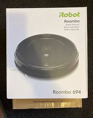 IRobot Roomba 694 Wi-Fi App Connected Robot Bagless Vacuum Cleaner R694020 • $179