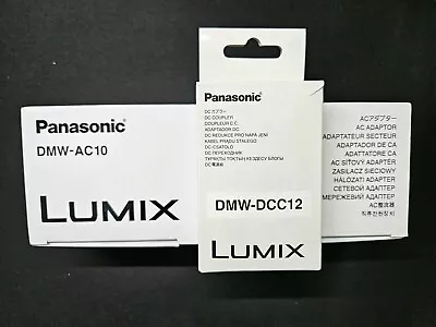 Panasonic DMW-AC10 AC Adapter + DC Coupler For LUMIX GH4 And GH5 Digital Cameras • $129