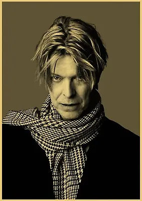 NEW David Bowie Poster Print Art Poster Canvas Watercolour Canvas FREE SHIPPING • $18.16