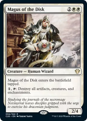 1x Magus Of The Disk - Commander 2020 - Near Mint English - MTG! • $0.99