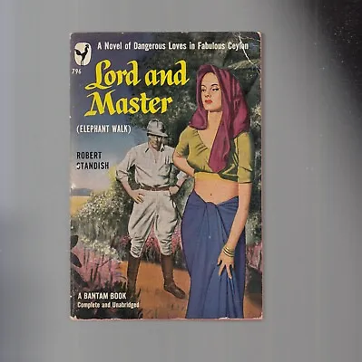 Lord And Master By Robert Standish | Bantam 1950 • £9.25