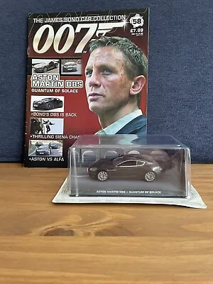 £19.95 • Buy The James Bond Car Collection No: 58 Aston Martin DBS. QOS. New With Magazine