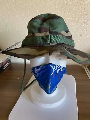 Hat - Highland Tactical Men's Jungle Camo Bucket Hat  50 UPF Protection OSFM • $10.80