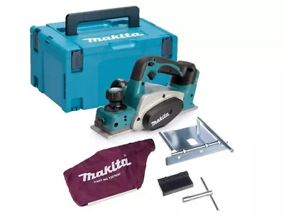 Makita DKP180Z 18v Planer LXT Cordless Bare In MakPac Case With Inlay & Dust Bag • £210