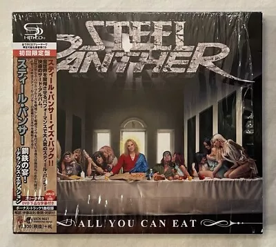 Steel Panther - All You Can Eat + 1 Bonus (Japan SHMCD + DVD W/OBI) Rare Cover • $55.97