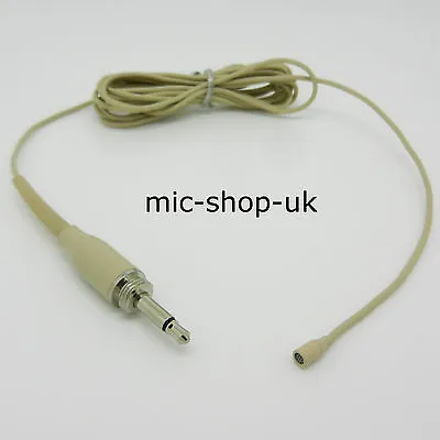 Beige Discreet Tie Clip Lapel Discrete Microphone 3.5mm Mono For NadyPyle • £17.95