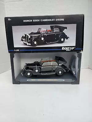 Ricko 1939 Horch 930V Cabriolet 1:18 Scale With Box • $119.99