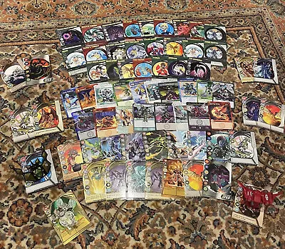 $59.99 • Buy Mixed Bakugan Battle Brawler Figures & Magnetic Cards Dragonoid, Etc.