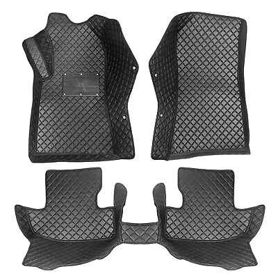 Car Floor Mats Custom Fit Ford Mustang 2005-2023 All Surround Luxurious Leather • $74.99