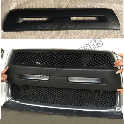 For Mitsubishi Lancer Sportback EVO Carbon Fiber Plate Cover Front Bumper Grille • $78.31