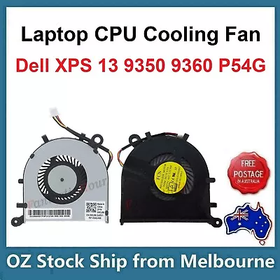 CPU Cooling Fan For Dell XPS 13 9343 9350 13-9343 13-9350 9360 P54G • $21