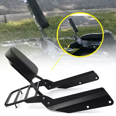 For Honda VTX 1300C 1800C Detachable Sissy Bar Backrest Luggage Rack Pad Black • $160.39