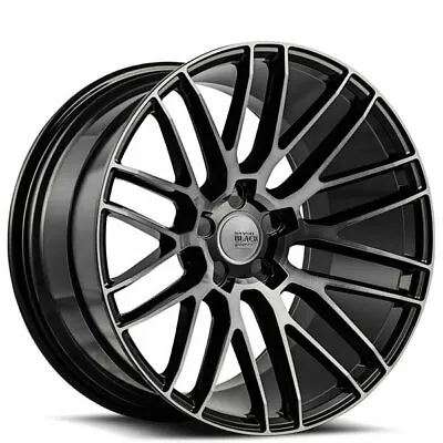 (4) 20  Staggered Savini Wheels BM13 Gloss Black W DDT Rims (B15) • $2044