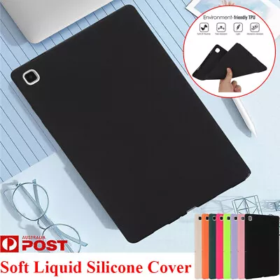 For Samsung Galaxy Tab A A7 A8 S6 Lite S7 S8 S9 Liquid Silicone Case Cover Skin • $9.99