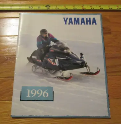 Yamaha Snowmobile 1996 Vintage Sales Brochure • $16.99