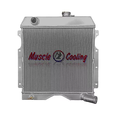 Radiator Fit 54-64 Jeep Willys 6-22 Utility Wagon Truck 3.7 6 Cyl 3 Row Aluminum • $152