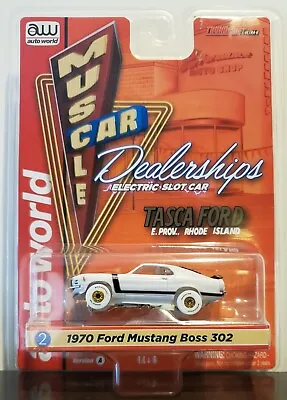 Auto World CHASE 1970 Ford Mustang Boss 302 Slot Car • $39.99