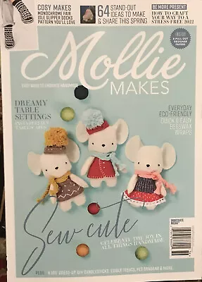 Mollie Makes UK Magazine Issue 136 Sew Cute • $16.99