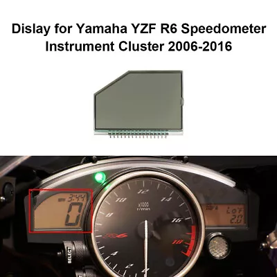 Dislay For Yamaha YZF R1 R6 Speedometer Instrument Cluster Repair • $68