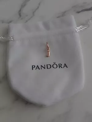 Pandora Letter J Script Alphabet Dangle Charm • £20