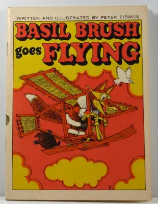 Basil Brush Goes Flying By Peter Firmin Vintage Children's Picture Book 1975 PB • $22.95