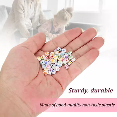 1200pcs Letter Beads Jewelry Making Bead Bead Set For Children Kid For Bracelet • £11