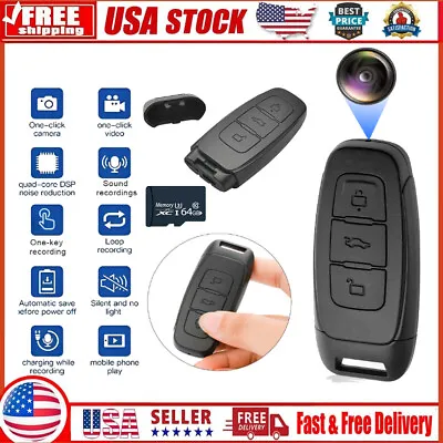 1080P HD Mini 64GB Car Key Keychain Camera DVR Motion Detection Video Recorder • $30.39