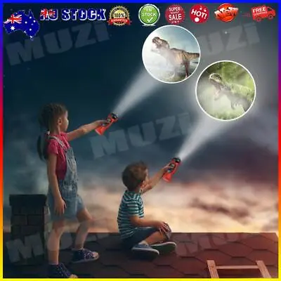 Kids Cartoon ​Dinosaur Projector Flashlight Baby Sleep LED Project Lamp Toy * • $8.92