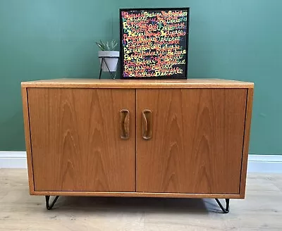 Retro/Vintage Mid Century Teak G Plan Fresco Two Doors Sideboard-COURIER • £225